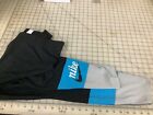 Nike womens size 2X Color Block Joggers High Rise Waist black/turquoise/grey