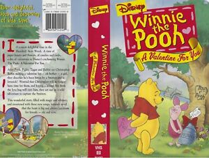 Vintage Disney Winnie the Pooh A Valentine For You VHS Video