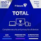 F-Secure Total Security & Privacy 2024 10 Devices Safe + VPN Licence 1 Year Key