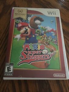 MARIO SUPER SLUGGERS For Nintendo Wii - Disc And Case, No Manual, Tested, Works!