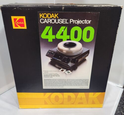 Kodak Carousel 4400 Slide Projector Fully Functional Tested Works Great