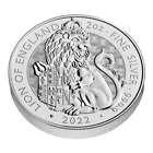 2022 Queen’s Beasts Lion of England Silver 2oz .9999 Royal Mint