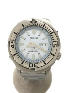 SEIKO Automatic watch/4R36-08F0/analog/stainless steel/BLU/SLV/PROSPEX/Japanese