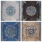Traditional Oriental Medallion Distressed Area Rug 8x10 Multicolor Rugs 5x8
