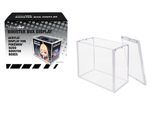 Ultra Pro Acrylic Booster Box Display Case - Pokemon Sized Boxes - UV Protected