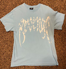 Revenge x Juice WRLD Arch Logo Baby Blue T-Shirt | Size Medium, fits like small