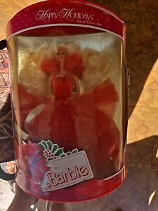 New ListingHappy Holidays 1988 Barbie Doll Special First Edition Mattel
