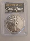 PETE ROSE 2021 $1 Silver Eagle Type 1 PCGS PSA MS70 Legends of Life Last Day