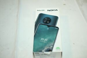 NEW Open Box Nokia G50 TA-1390 128GB Ocean Blue Cell Phone Unlocked