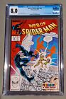 Web of Spider-man #36 CGC 8.5 1st Appearance Tombstone 1988