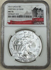 New Listing2017 $1 American Silver Eagle NGC MS70 First Day of Issue Mint 225th Anniversary