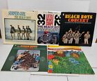 The Beach Boys - 5 Vinyl LP Record Album Bundle Lot - Concert/Coupe/Christmas