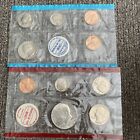 1968 Uncirculated Coin Set Lot U.S Mint 10 Sets D Stamp 50c 25c 10c 5 C 1c (3)