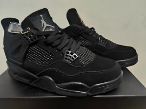 US Air4 Size Men Black jordan4 Mid Top Sneakers ,Comfortable sports shoes,No box