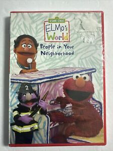 Sesame Street Elmos World People In Your Neighborhood DVD 2011 New Sealed