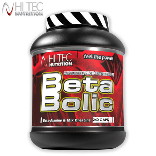 Beta Bolic 240 Capsules Creatine Stack + Beta Alanine Muscle Growth Anabolic