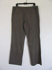 Cabi Wide Leg Pants- Olive Green-Cotton/Linen- Size 12/14- NWT