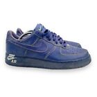Nike Air Force 1 '07 Men's Size 11.5 US AJ7280-402 Blue Leather Athletic Shoes