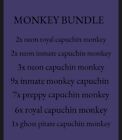 ADOPT from ME  CAPUCHIN MONKEY BUNDLE 🖤Please Read Bundle 🦇
