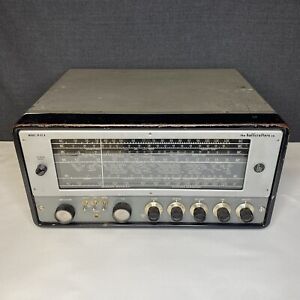 Vintage Hallicrafters SX-62A Ham Radio Worldwide Receiver - FOR PARTS/REPAIR