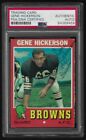 GENE HICKERSON Signed 1971 Topps #36 Cleveland Browns PSA/DNA AUTHENTIC AUTO