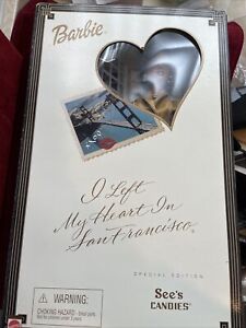 Barbie Doll See's Candies I Left My Heart San Francisco In Box 2001
