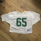 Vintage Philadelphia Eagles White Practice Jersey/XXL/Russell Athletic