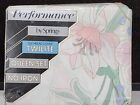 New Vintage Performance by Springs 4 Pc QUEEN Sheet Set PINK LILIES