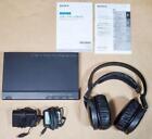 SONY MDR-DS7500 7.1 surround headphone system Working Tested