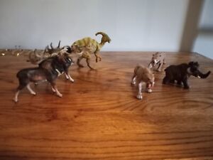 Papo toys: Ice Age animals and dinosaurs