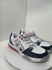 DC Shoes Versatile Le Mens Size 10.5 White Black Red Skate Sneakers