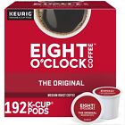 Eight O Clock, The Original,  K-Cup Pods, Medium Roast Coffee, 192 Count