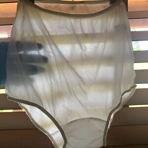 Kayser 1950s MUSHROOM GUSSET NYLON GRANNY Panty Size 4 USA