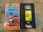 Vintage My Sesame Street Home Video SING ALONG VHS Tape Bert & Ernie 1987