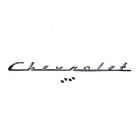 1954 54 Chevy Chevrolet Chrome Trunk Emblem Script New Bel Air 210 150 Chevrolet (For: 1954 Chevrolet)