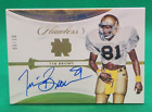 TIM BROWN 2020 FLAWLESS TEAM LOGO AUTOGRAPH GOLD AUTO /10