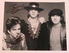 Stevie Ray Vaughan Band DOUBLE TROUBLE Signed Autograph Auto 8x10 Photo JSA