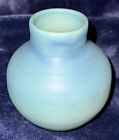 Van Briggle  Small  Mini Pottery Glazed Turquoise Blue Vase Pottery 4 In