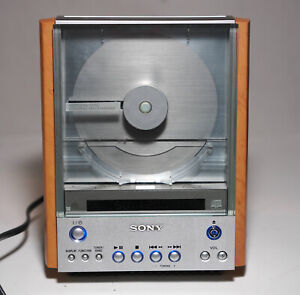 New ListingSony CMT-EX1 CD AM/FM Stereo Vertical Loading System MCM Modern Retro Vintage