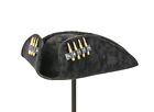 Black Pirate Hat Real .223 M16 Rife Bullet Brass Shell Costume Corsair Cosplay