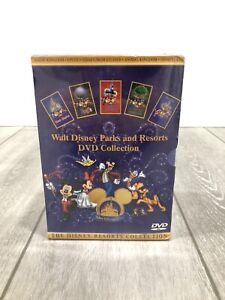 New ListingWalt Disney World Parks and Resorts DVD Collection 5 DVD Souvenir Set NEW SEALED