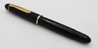 Vintage Pelikan 140 Black Fountain Pen 14K .585 Gold Nib Gunther Wagner Germany