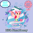 NFR Strawberry - Neon Fly Ride - ADOPT from ME ✨CHEAP PRICE And TRUSTED ✨