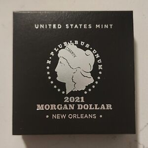 New Listing2021-O Uncirculated Morgan Silver Dollar with “O” Privy Mark plus OGP and COA