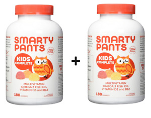 2X Smarty Pants Kids Complete Multi-vitamin - 180 Gummies EXP 03/2024