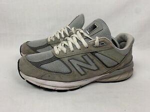 New Balance 990 v5 Gray Suede Running Athletic Trainer Casual Women’s 11 W