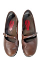 Merrell Spire Emme Brown Leather Shoe Ladies Sz 6.5 Mary Jane Casual Flats 847