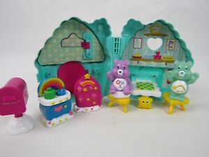 2003 Care Bears Wish Bear Care-A-Lot House Playset Complete