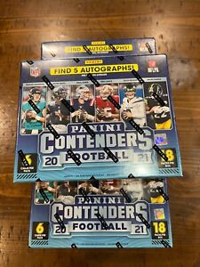 New Listing2021  PANINI CONTENDERS FOOTBALL NFL HOBBY BOX FACTORY SEALED