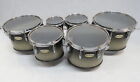 Pearl Drum Corps Championship Carbonply Sextet Marching Tenor Toms w/Carrier
